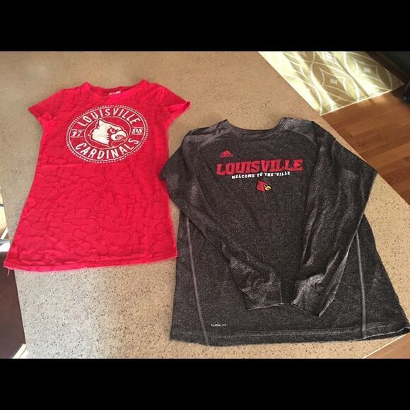 Game Day Bundle 2 Louisville CARDS Shirts - Picture 1 of 8